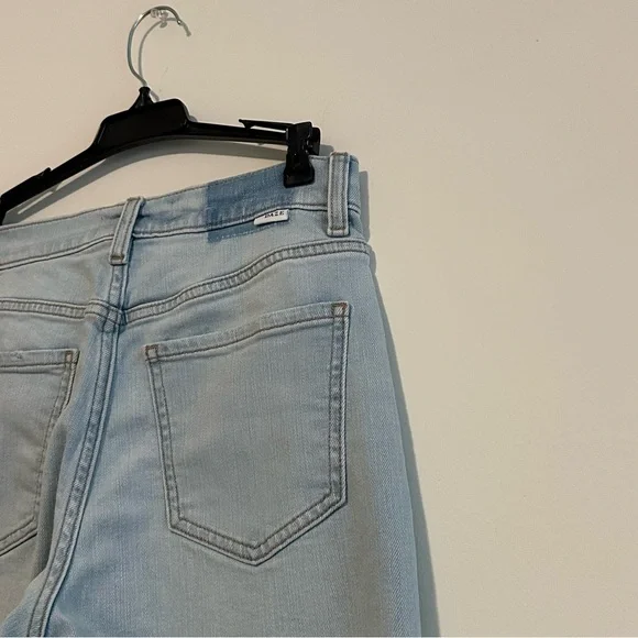 Daze Light Blue Wide Leg Women's Jeans - Picture 10 of 11